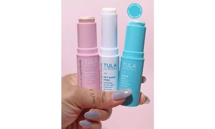 Tula Skincare Rose Glow & Get It Cooling Brightening Eye Balm